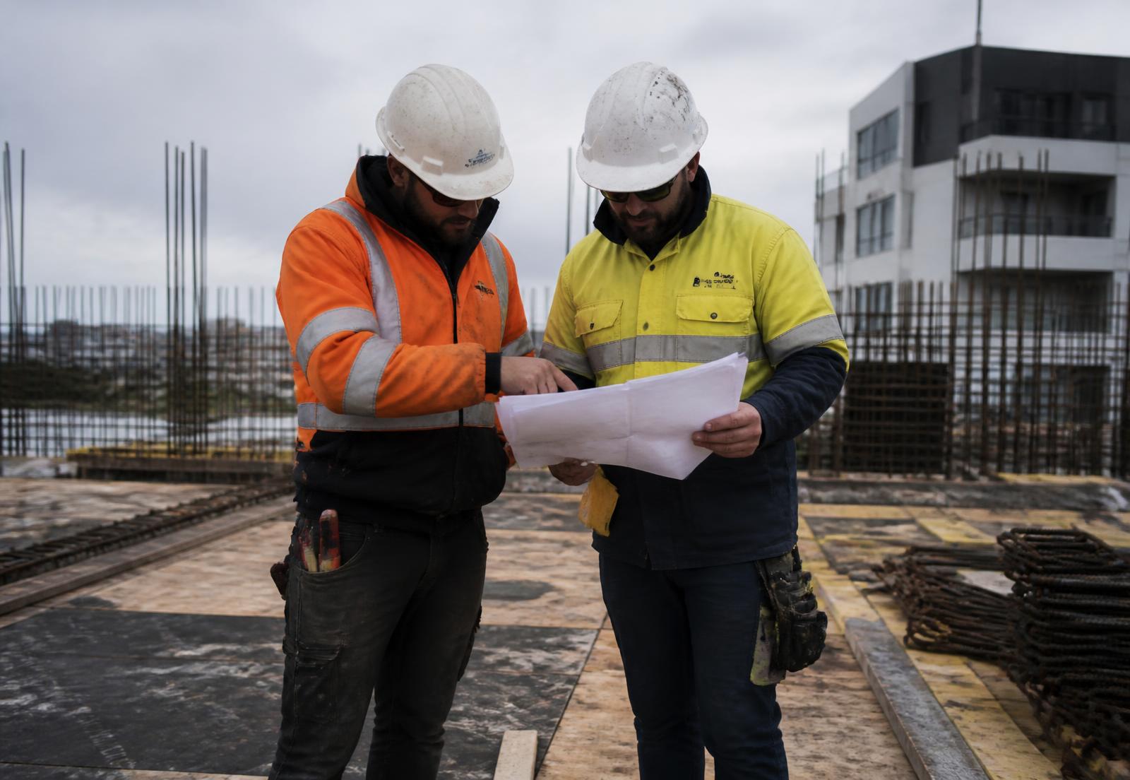 Site crew at work